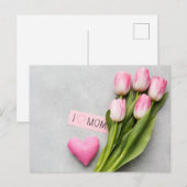 Ik hou van mama briefkaart (Voorkant / Achterkant)