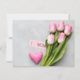 Ik hou van mama briefkaart