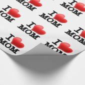 Ik hou van mama cadeaupapier (Hoek)