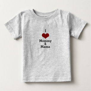 Ik hou van mama en mama.