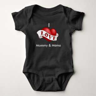 Ik hou van mama en mama romper
