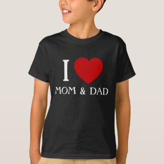 Ik hou van mama en papa | Kids & Baby T-Shirts
