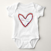 Ik hou van mama en papa romper (Voorkant)