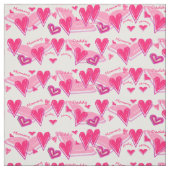 Ik hou van mama en papa. stof (Swatch)