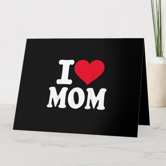 Ik hou van mama kaart (Voorkant)