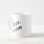 Ik hou van mama koffiemok (Voorkant links)