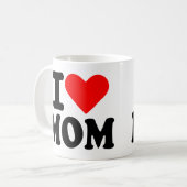 Ik hou van mama koffiemok (Voorkant links)