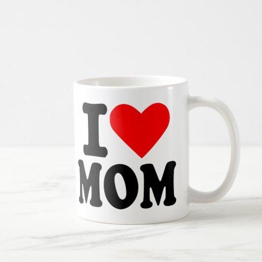 Ik hou van mama koffiemok (Rechts)