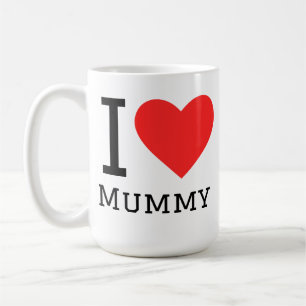 Ik hou van mama koffiemok