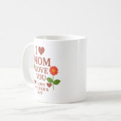Ik hou van mama koffiemok (Voorkant links)