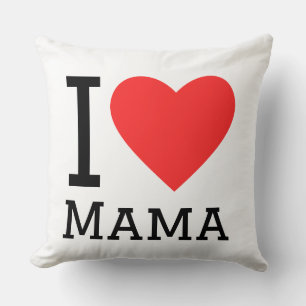 Ik hou van mama kussen