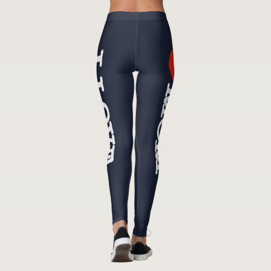 Ik hou van mama leggings (Achterkant)