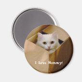 Ik hou van mama! magneet (Voorkant / Achterkant)