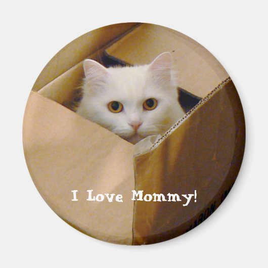 Ik hou van mama! magneet (Voorkant)