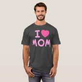 Ik hou van mama Moederdag  T-shirt (Voorkant volledig)