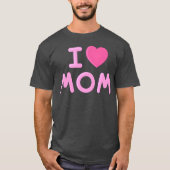 Ik hou van mama Moederdag  T-shirt (Voorkant)