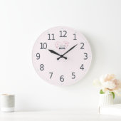 Ik hou van mama Moederdag | Wandklok (Huis)