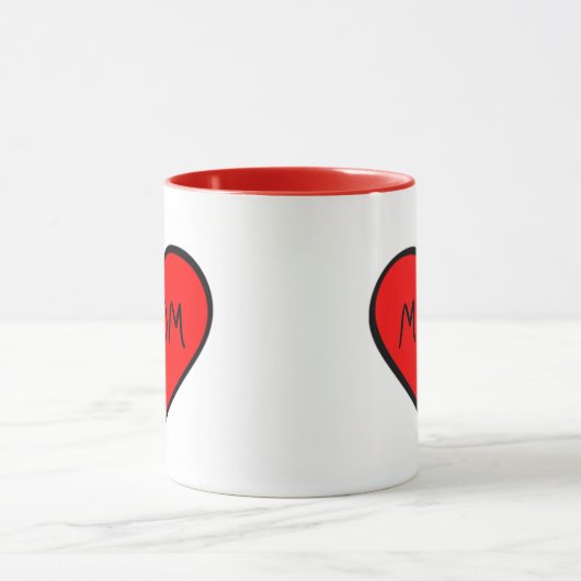 Ik hou van mama mok (Midden)