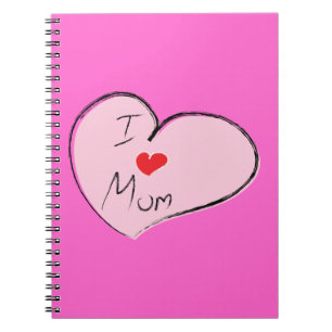 Ik hou van mama notitieboek