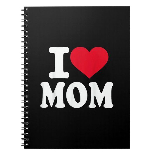 Ik hou van mama notitieboek (Voorkant)