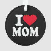 Ik hou van mama ornament (achterkant)