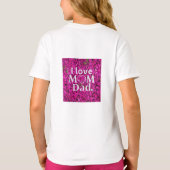 IK HOU VAN MAMA PAPA T shirt trending (Achterkant)