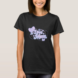 Ik hou van mama – Pastel Kawaii-ontwerp T-shirt