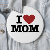 Ik hou van mama ronde button 6,0 cm (In situ)