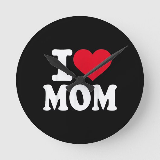 Ik hou van mama ronde klok (Voorkant)