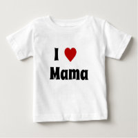 Ik hou van mama-shirt