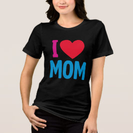 IK HOU VAN MAMA-SHIRT Tri-Blend SHIRT