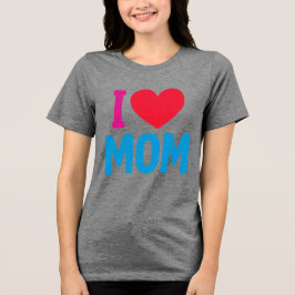 IK HOU VAN MAMA-SHIRT Tri-Blend SHIRT