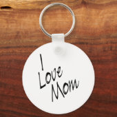 Ik hou van mama sleutelhanger (Voorkant)