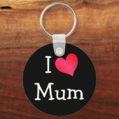 Ik hou van mama sleutelhanger (Voorkant)
