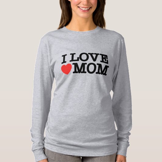 Ik hou van mama t-shirt (Voorkant)
