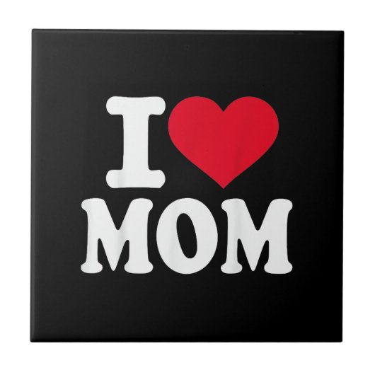 Ik hou van mama tegeltje (Voorkant)