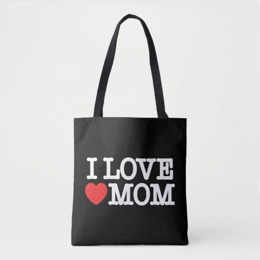 Ik hou van mama tote bag (Voorkant)
