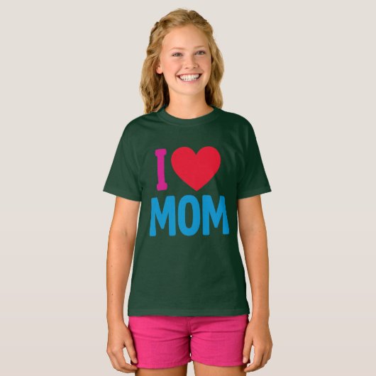 "IK HOU VAN MAMA" TSHIRT (Voorkant volledig)