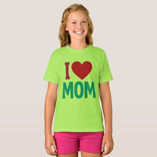 "IK HOU VAN MAMA" TSHIRT (Voorkant volledig)