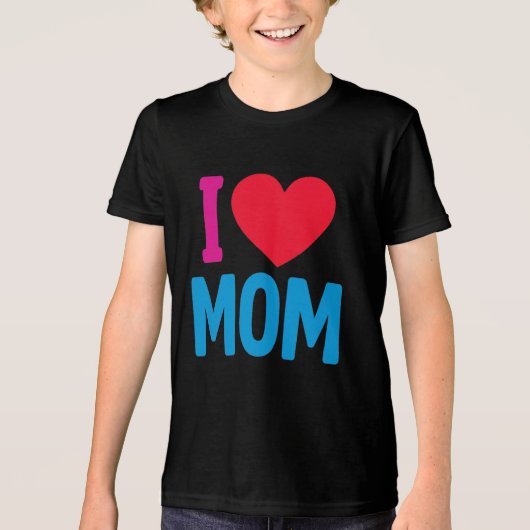 "IK HOU VAN MAMA" TSHIRT (Voorkant)