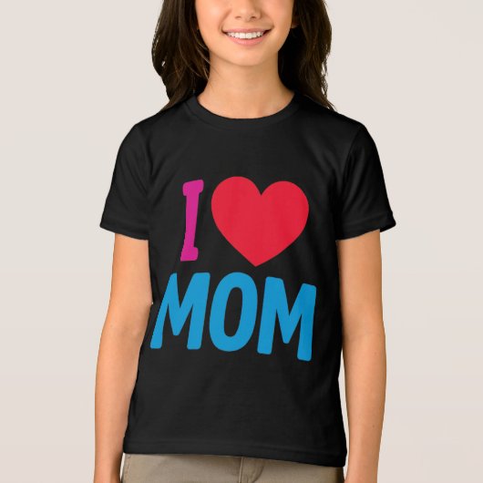 "IK HOU VAN MAMA" TSHIRT (Voorkant)
