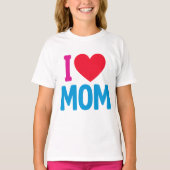 "IK HOU VAN MAMA" TSHIRT (Voorkant)