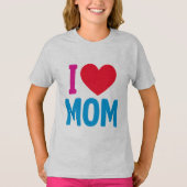 "IK HOU VAN MAMA" TSHIRT (Voorkant)