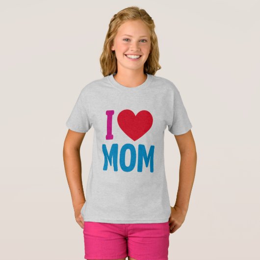 "IK HOU VAN MAMA" TSHIRT (Voorkant volledig)