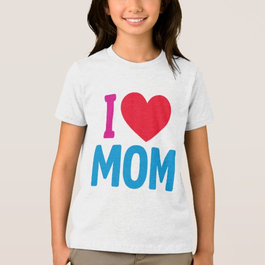 "IK HOU VAN MAMA" TSHIRT (Voorkant)