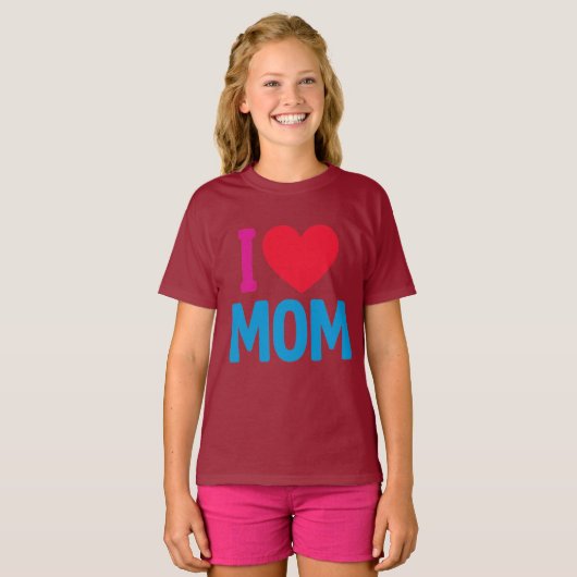 "IK HOU VAN MAMA" TSHIRT (Voorkant volledig)