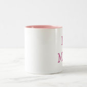 Ik hou van mama tweekleurige koffiemok (Center)