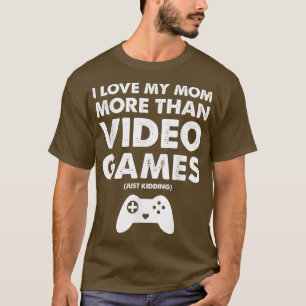 Ik hou van mama Video Game, jongens Kinder Teen T-shirt