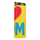 "IK HOU VAN MAMA" WATERFLES THERMOSBEKER (Geroteerd rechts)