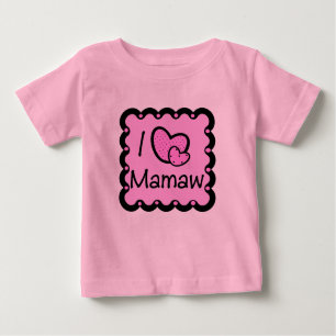 Ik hou van Mamaw Cute T-Shirt